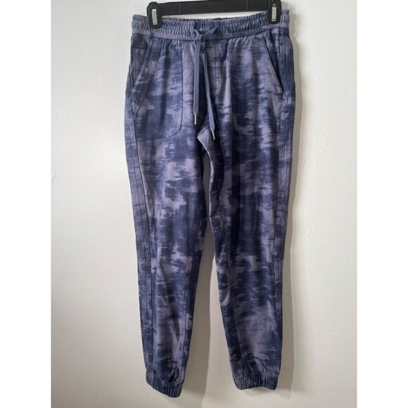 Athleta Farallon Printed Jogger Pant Inversion Medieval Violet Size 0 - Picture 3 of 9